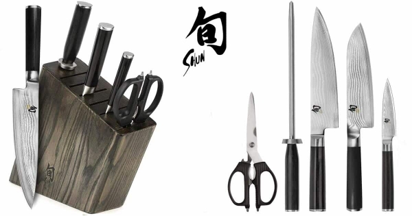 SHUN 10-Piece Knife Block Set